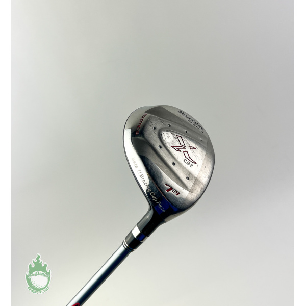 Used RH Tour Edge Exotics CB2 Fairway 7 Wood 21* Regular Graphite Golf Club