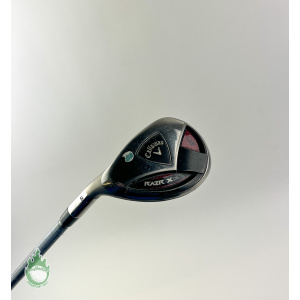 Used LEFT HAND Callaway Razr X HL 4 Hybrid Ladies Flex Graphite Golf Club