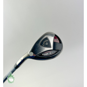 Used LEFT HAND Callaway Razr X HL 5 Hybrid Ladies Flex Graphite Golf Club