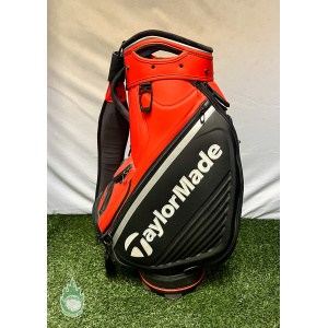 TaylorMade 2019 M Series Staff Bag 6 Dividers Black & Orange Ships Free