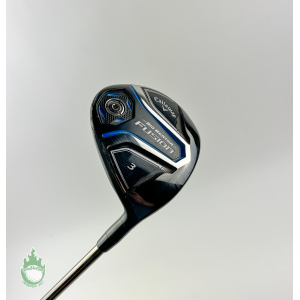 Used Callaway Golf Big Bertha Fusion 3 Wood recoil F1 Ladies Graphite Golf Club