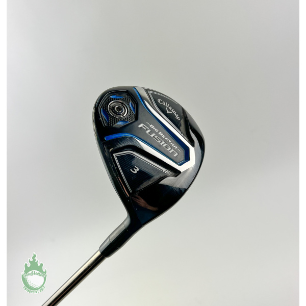 Used Callaway Golf Big Bertha Fusion 3 Wood recoil F1 Ladies Graphite Golf Club