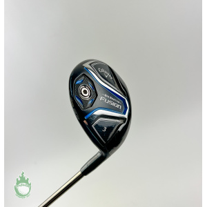 Used Callaway Golf Big Bertha Fusion 3 Wood recoil F1 Ladies Graphite Golf Club