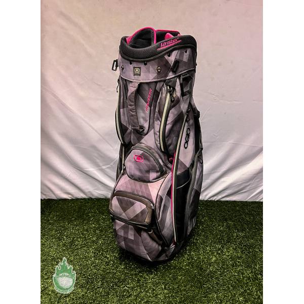 Used OGIO Majestic 15-Way Golf Bag Grey Uniter Management System