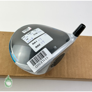 New Tour Issued 2021 TaylorMade SIM 2 MAX Driver 9* HEAD ONLY Golf Club + Sign