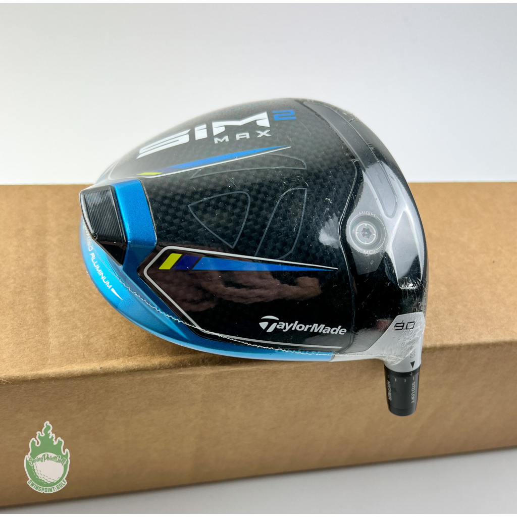 New Tour Issued 2021 TaylorMade SIM 2 MAX Driver 9* HEAD ONLY Golf Club ...