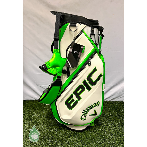 New Callaway Epic Stand Golf Cart Carry Bag 5 Way Bag with Backpack Strap SwingPoint Golf