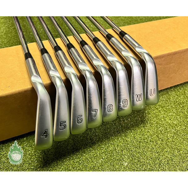 Used Right Handed Ping Blue Dot i525 Irons 4-PW/UW X100 X-Stiff