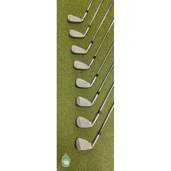 Used Right Handed Ping Blue Dot i525 Irons 4-PW/UW X100 X-Stiff
