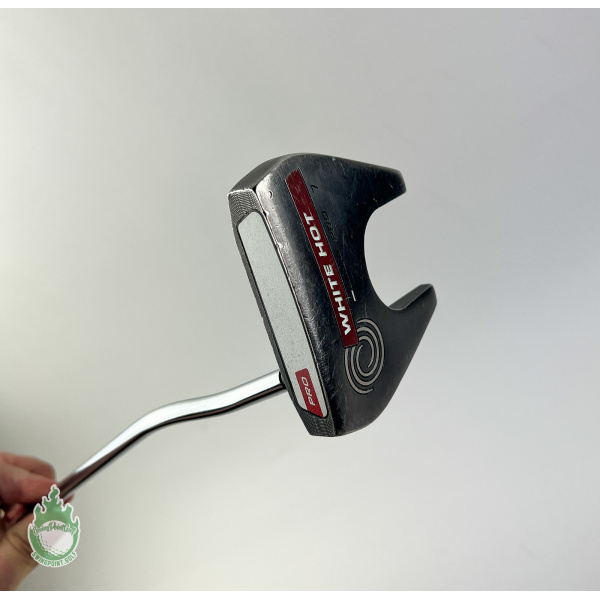 Used Left Handed Odyssey White Hot Pro #7 32″ Putter Steel Golf