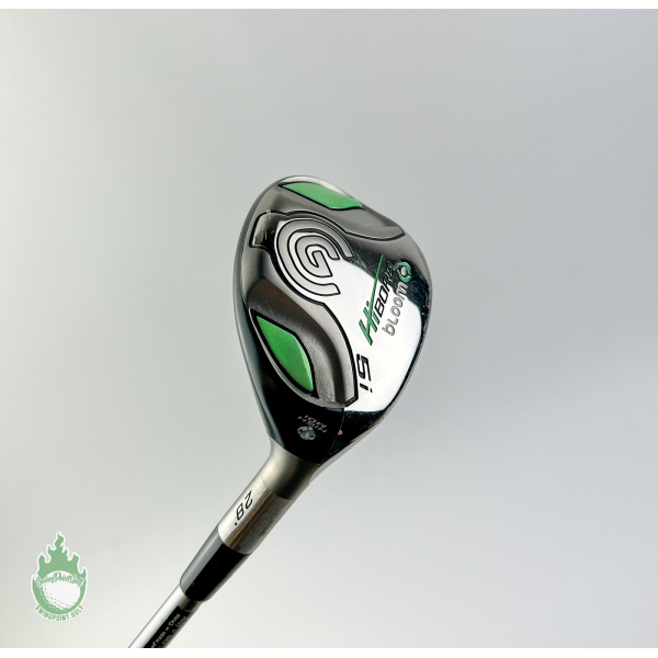 Used Cleveland HiBore Bloom Fairway 5 Hybrid 49g Ladies Flex Graphite Golf Club
