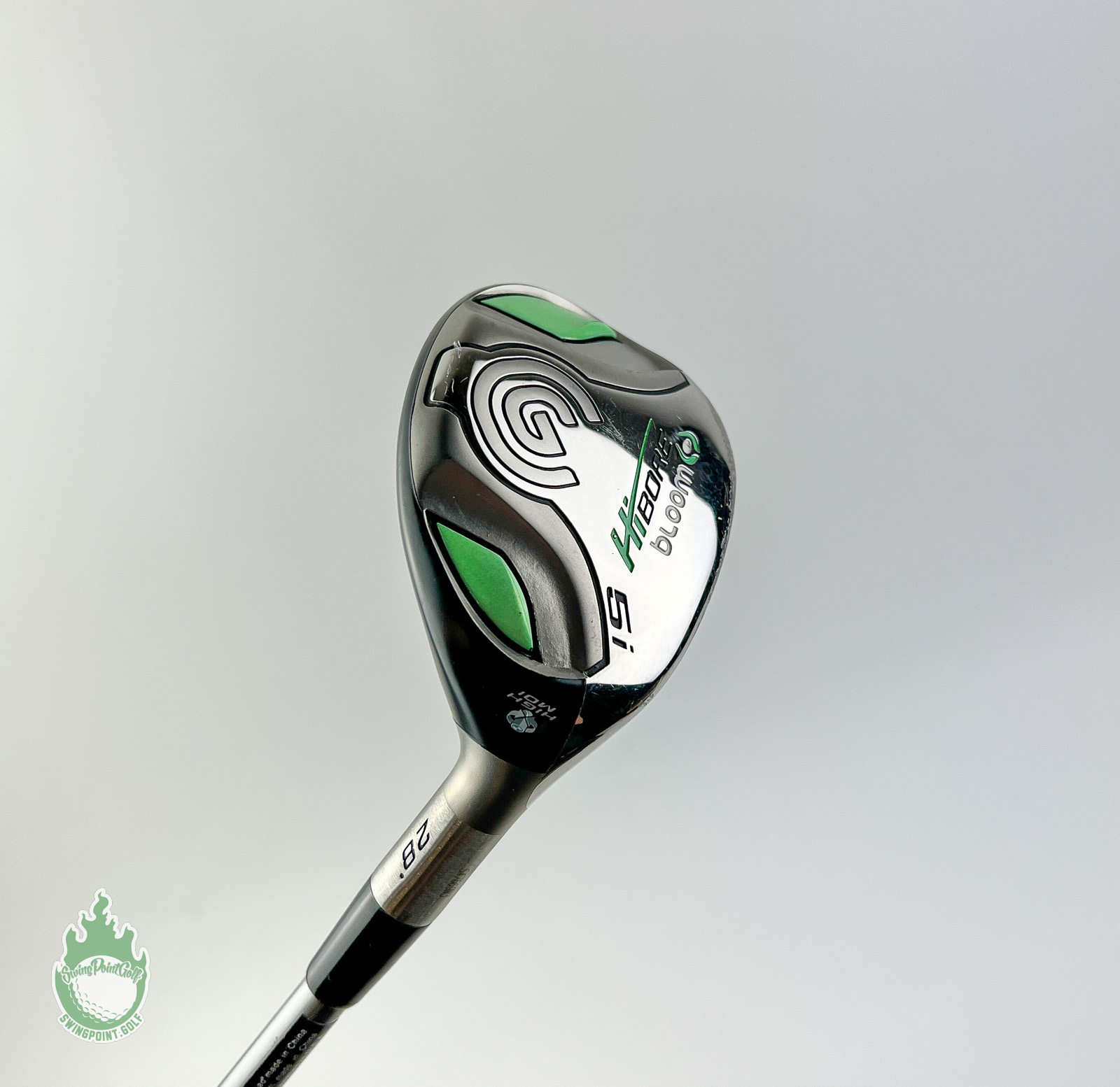 Ladies Cleveland HB Hybrid Iron Sand Wedge Ladies Graphite Shaft Golf Pride Grip Ladies Cleveland HB Hybrid Iron Sand Wedge Ladies Graphite Shaft Golf Pride Grip