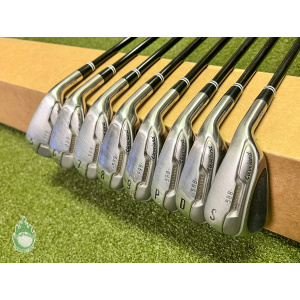 Used RH Cleveland 588 Altitude Irons 5-PW/DW/SW 55g Regular Graphite Golf Set