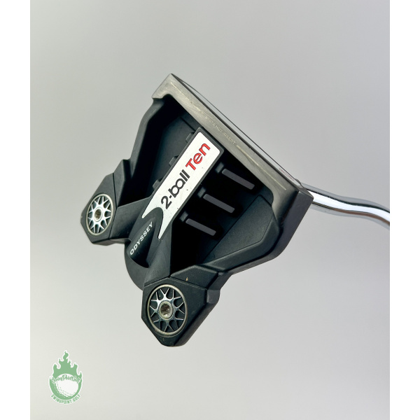 Used Right Hand Odyssey 2-Ball Ten 35" Putter Stroke Lab Steel/ Graphite Golf