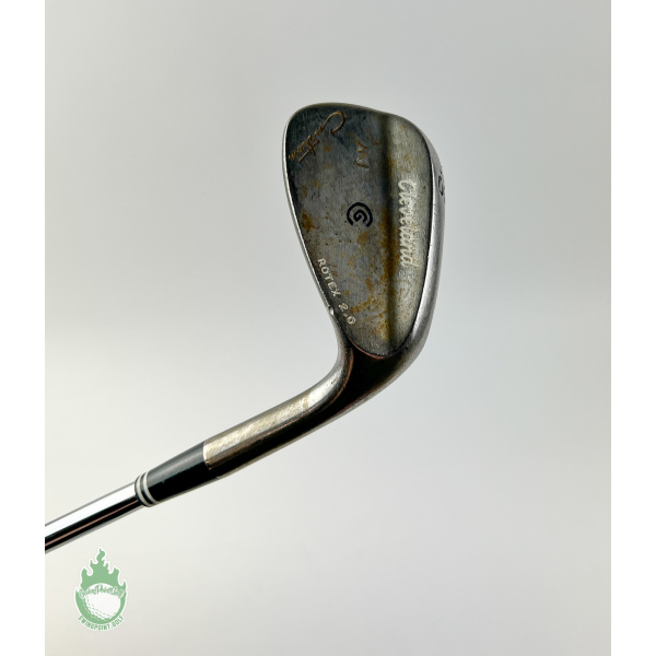 Used RH Cleveland Custom Raw Rotex 2.0 Wedge 50* DG TI X-Stiff Steel Golf Align