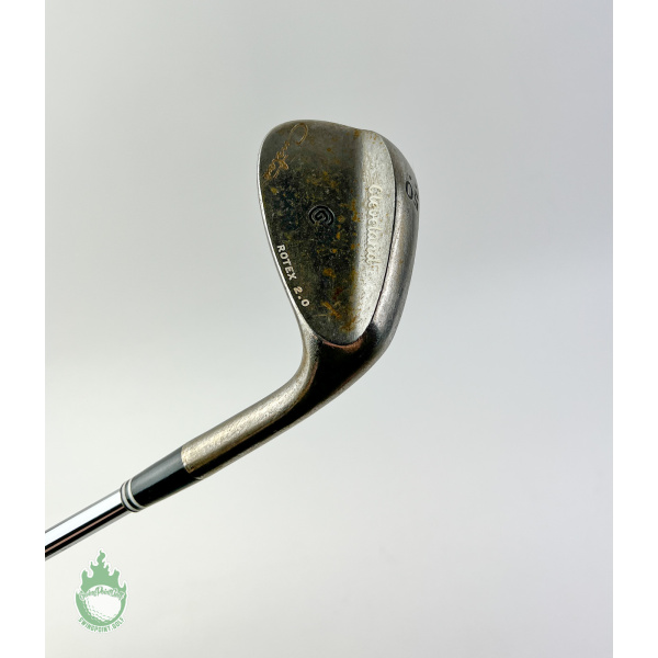 Used RH Cleveland Custom Raw Rotex 2.0 Wedge 50* DG TI X-Stiff Steel Golf MCC