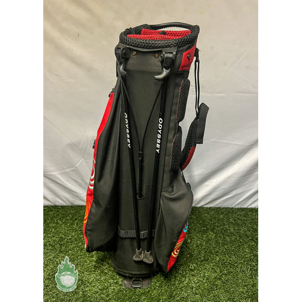 Callaway Odyssey キャディバッグ ブラック/レッド 楽天市場】オデッセイ キャディバッグ カートタイプ オデッセイ