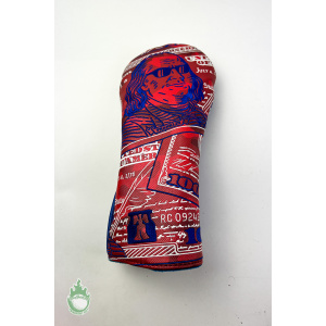 NOOB Swag Golf USA Camo Benjamin Franklin Driver Headcover USA Ryder Cup