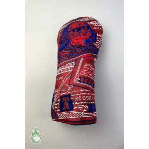 NOOB Swag Golf USA Camo Benjamin Franklin Driver Headcover USA Ryder Cup