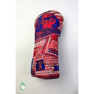 NOOB Swag Golf USA Camo Benjamin Franklin Driver Headcover USA Ryder Cup