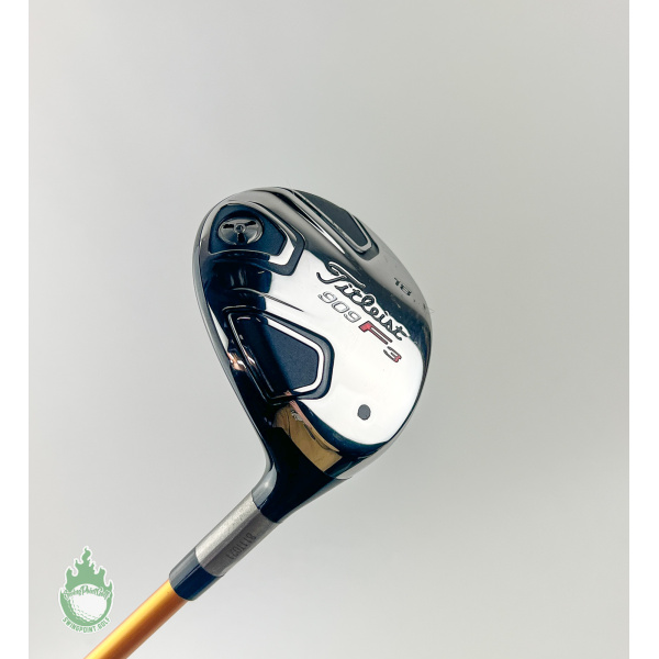 Used RH Tour Issued Titleist 909 F3 Fairway 18* X-Stiff Flex Graphite Golf Club