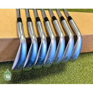 Tour Issue Callaway APEX Forged '21 Irons 4-PW TI X100 X-Stiff Steel Golf Set