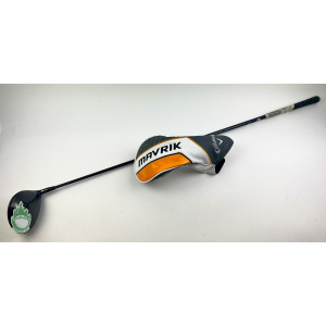 Used Callaway Mavrik Sub Zero Driver 9* HZRDUS 6.0 62g Stiff Graphite Golf Club