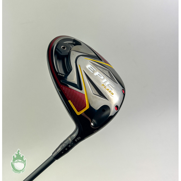 New Callaway EPIC Flash Red Driver 10.5* HZRDUS Smoke 60g Stiff