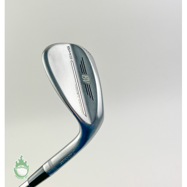 Used Titleist Vokey SM9 M Grind Chrome Wedge 56*-08 Wedge Flex Steel Golf Club