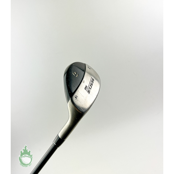 Used Right Hand TaylorMade Rescue Mid 3 Hybrid 19* Stiff Graphite Golf w/HC