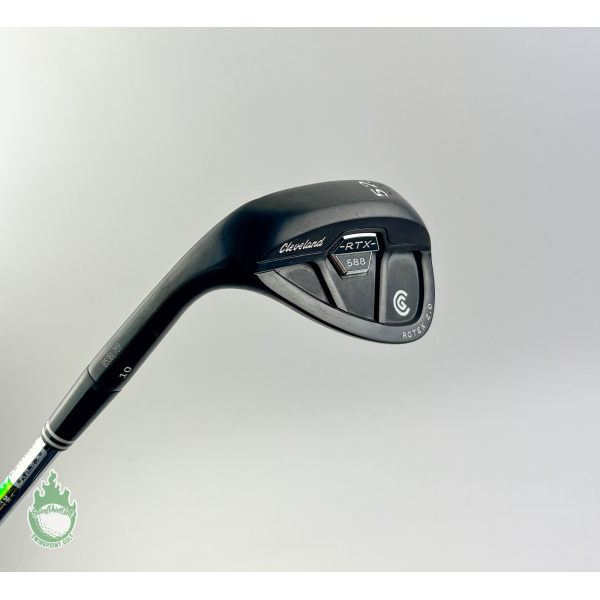 LEFT HAND Cleveland RTX 588 Rotex 2.0 Black Wedge 52*-10 Wedge