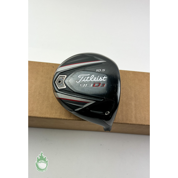 Used Right Handed Titleist 913 D2 10.5* Driver HEAD ONLY Golf Club