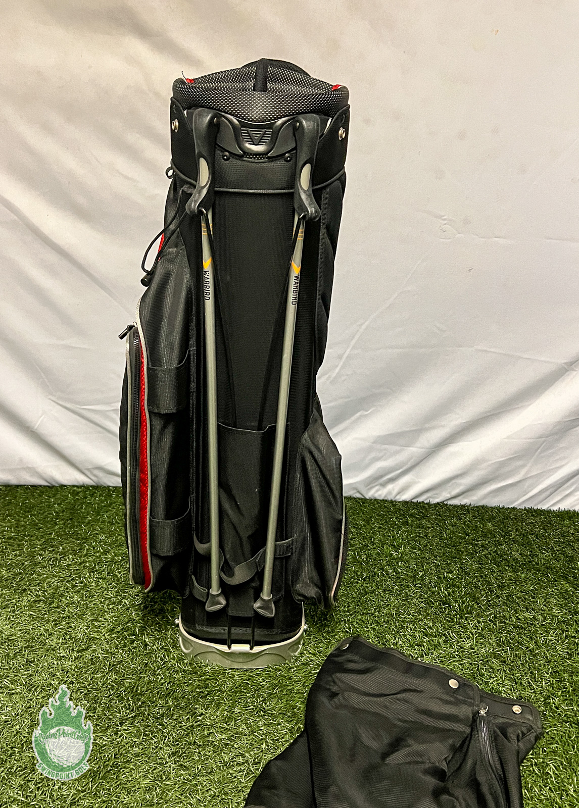 Callaway 7-way Warbird Cart Carry Golf Stand Bag - Black w/ Straps ...