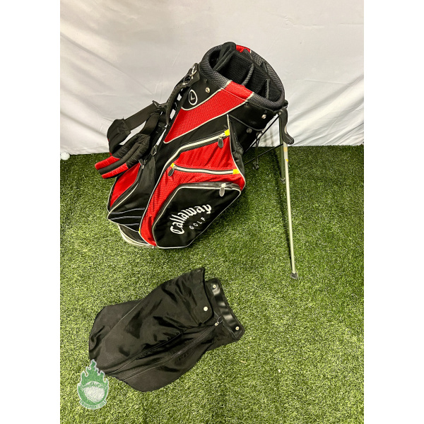 Callaway 7-way Warbird Cart Carry Golf Stand Bag - Black w
