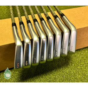 Edel RH SLS-01 Forged Irons 5-PW/GW/SW Single Length Regular Graphite Golf Set