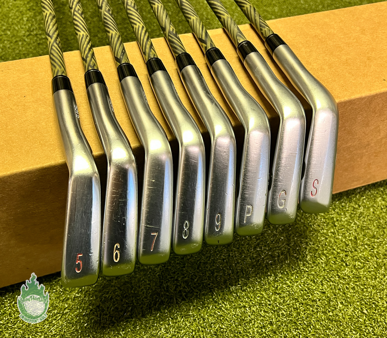 Edel RH SLS-01 Forged Irons 5-PW/GW/SW Single Length Regular Graphite Golf  Set · SwingPoint Golf®