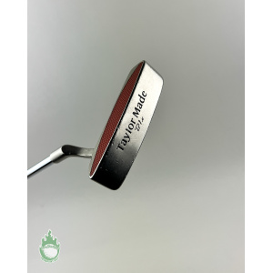 Used LEFT Handed TaylorMade Nubbins B1S Blade Putter Steel Golf Club 35"