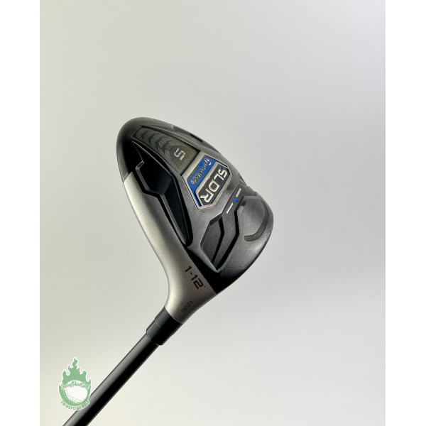 Used RH TaylorMade SLDR S Mini Driver 12* 57g Regular Flex Graphite Golf Club