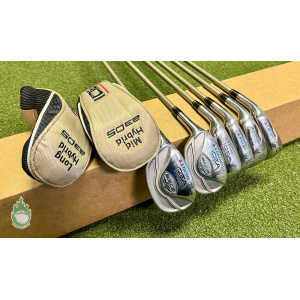 LEFT HANDED Adams Idea A30S Long Hybrid Iron-PW,SW,GW Ladies Graphite Golf Set