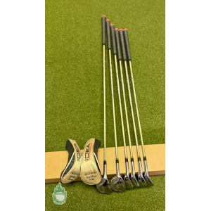 LEFT HANDED Adams Idea A30S Long Hybrid Iron-PW,SW,GW Ladies Graphite Golf Set