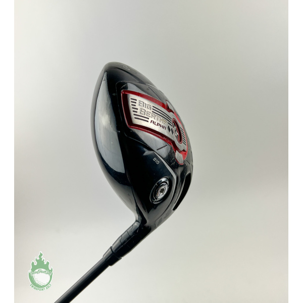 Used RH Callaway Big Bertha Alpha DD 815 Driver 9* 6M3 Stiff