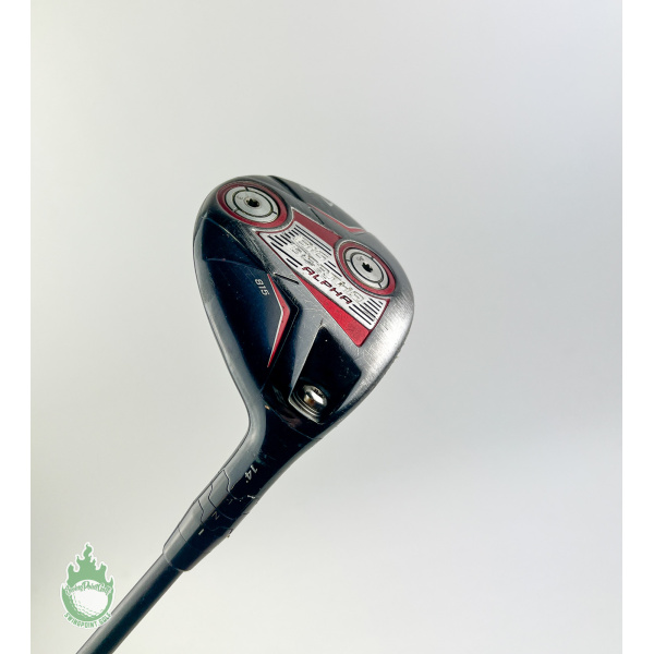 Used RH Callaway Big Bertha Alpha 815 Wood 14* 7M3 Stiff Graphite Golf Club