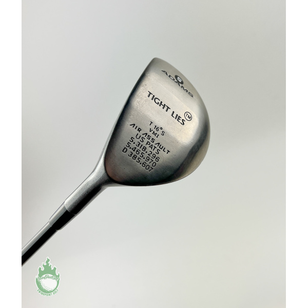 New LEFT HAND Adams Idea Tight Lies Fairway 16* Wood Stiff Graphite Golf Club