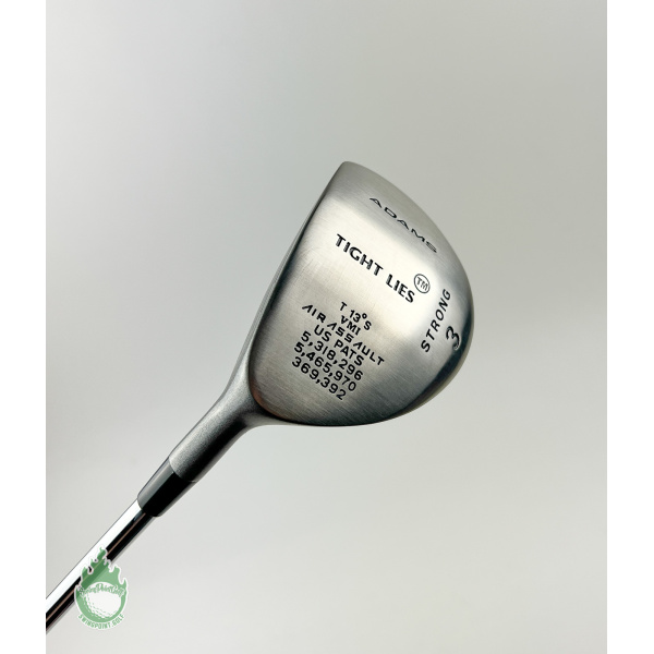 New LEFT HAND Adams Idea Tight Lies Fairway Strong 3 Wood Ladies Steel Golf