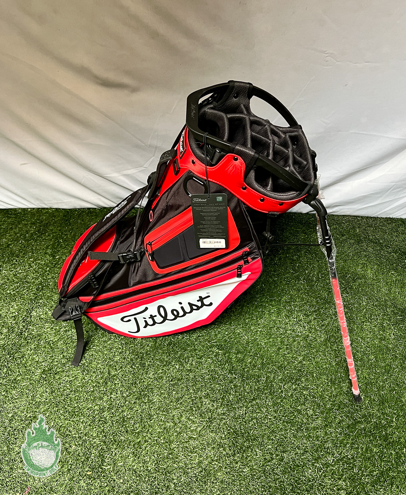 New Titleist Trial Golf Cart/Carry Stand Bag Hybrid 14-Way Divided