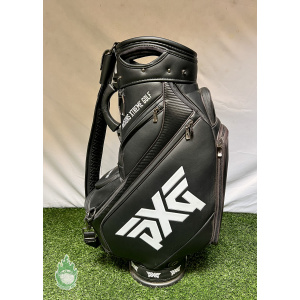 Very Gently Used PXG Golf Staff Bag Black 6-Way With Rainhood