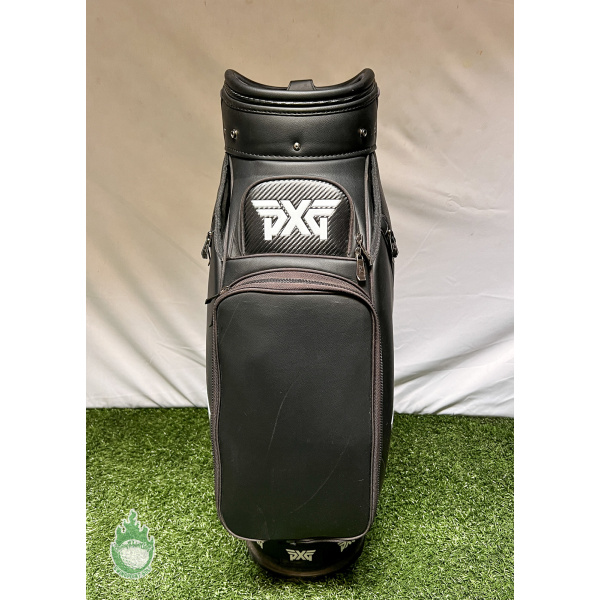 Very Gently Used PXG Golf Staff Bag Black 6-Way With Rainhood