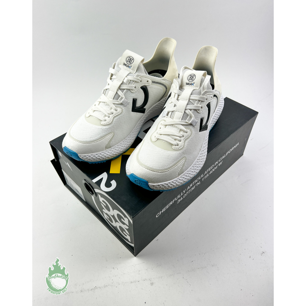Worn Once G Fore Golf Shoes MG4X2 Crosstrainer Snow 10.5 in Box w ...