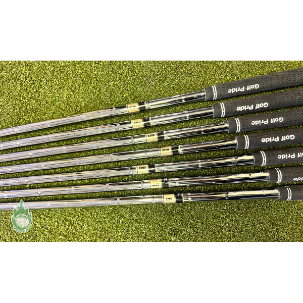 Used TT Dynamic Gold 127g S200 Steel Iron Shafts 4-PW Taper