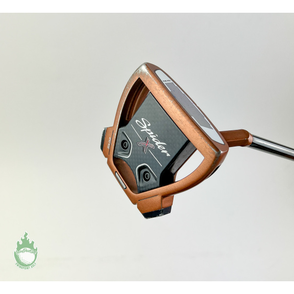 TAYLORMADE SPIDER X Putter simple courbé en cuivre 34 pouces EUR 200,38